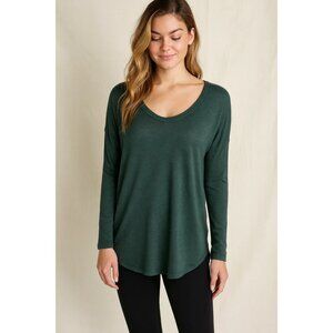 Abercrombie & Fitch size Medium Soft & Cozy Green Long Sleeve Top Women's